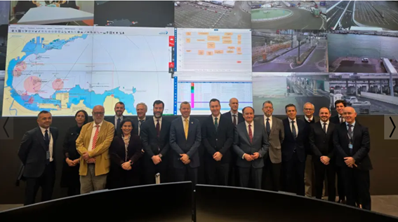 Arsenio Domínguez analiza con las autoridades españolas los retos del transporte marítimo (26/01/2026)